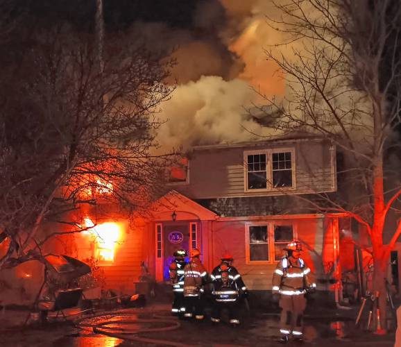 The Orange Fire Department responded to a three-alarm fire reported at 11:49 p.m. on Wednesday at 99 West River St.