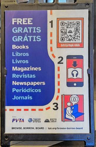 A digital library pilot program called “Browse, Borrow, Board” recently launched in the Pioneer Valley. A digital library pilot program called “Browse, Borrow, Board” recently launched in the Pioneer Valley.