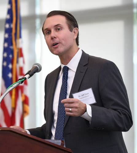 Children’s Advocacy Center of Franklin County and North Quabbin Executive Director Jeffrey Trant, pictured in September 2023, explained the nonprofit has secured $194,000 to sustain its number of clinicians and expand its reach into the North Quabbin area.