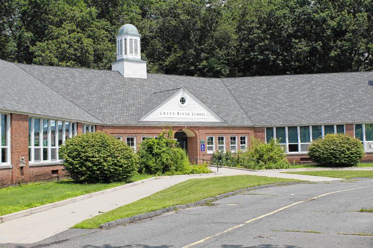 Green River School on Meridian Street in Greenfield. Green River School on Meridian Street in Greenfield.