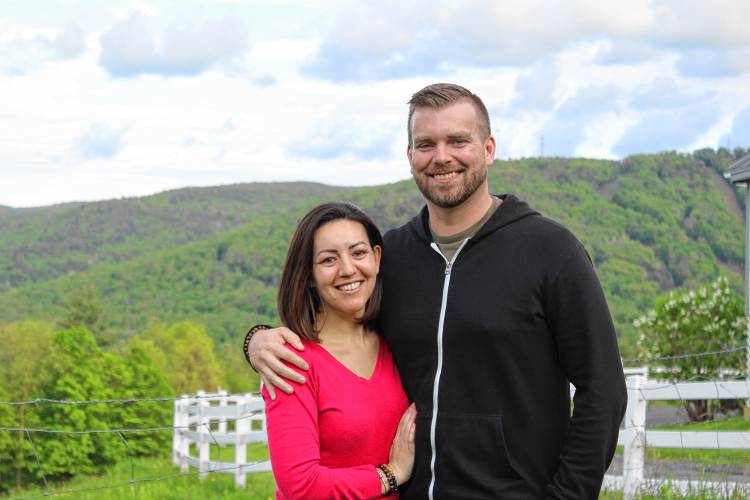 Jen and Jeff Neilsen received special permit approval from the Charlemont Planning Board to pursue the construction of 32 cabins for their Hinata Mountainside Resort off of Warfield Road. Jen and Jeff Neilsen received special permit approval from the Charlemont Planning Board to pursue the construction of 32 cabins for their Hinata Mountainside Resort off of Warfield Road.
