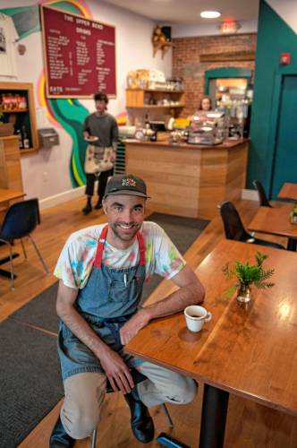 Billy McKerchie, owner of The Upper Bend Cafe in Turners Falls.
