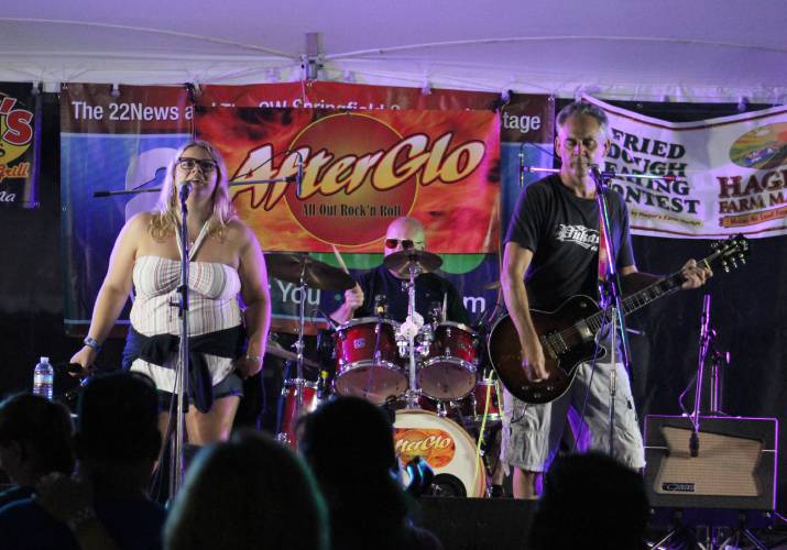 AfterGlo, pictured at the Franklin County Fair, will perform at the Turners Falls Rod and Gun Club on Saturday, July 20. AfterGlo, pictured at the Franklin County Fair, will perform at the Turners Falls Rod and Gun Club on Saturday, July 20.