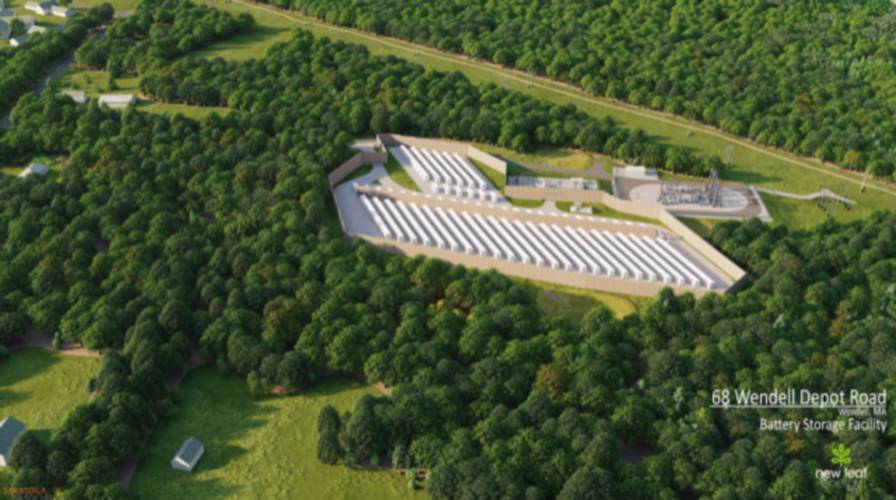 New Leaf Energy has nixed the controversial battery storage facility it had proposed for 68 Wendell Depot Road in Wendell. New Leaf Energy has nixed the controversial battery storage facility it had proposed for 68 Wendell Depot Road in Wendell.