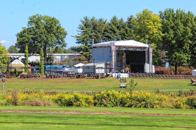 The concert stage at Tree House Brewing Co. in South Deerfield. As the brewery’s concert season comes to a close next week, town officials are preparing to work with the company to plan for 2025 as noise complaints to Town Hall have seen an increase. The concert stage at Tree House Brewing Co. in South Deerfield. As the brewery’s concert season comes to a close next week, town officials are preparing to work with the company to plan for 2025 as noise complaints to Town Hall have seen an increase.