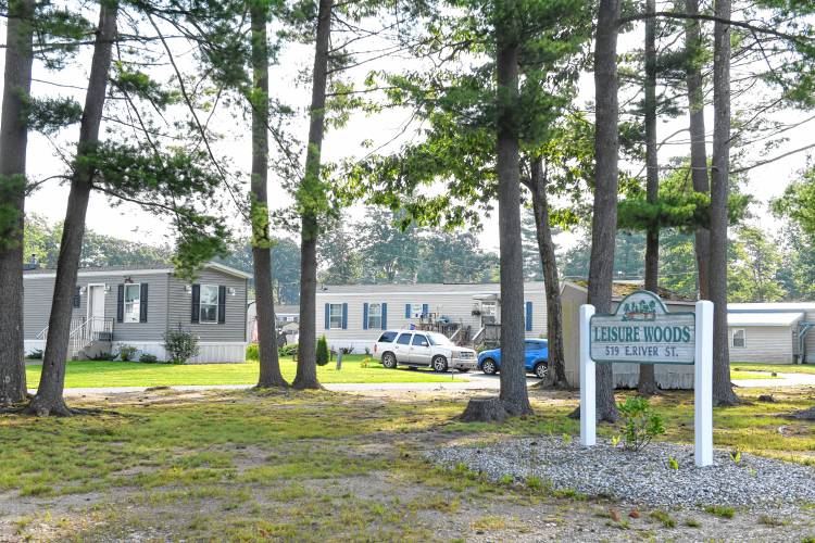Leisure Woods Estates at 519 East River St. in Orange. Leisure Woods Estates at 519 East River St. in Orange.