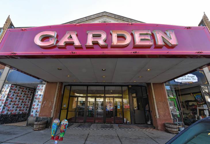 The Garden Cinemas on Main Street in Greenfield. The Garden Cinemas on Main Street in Greenfield.