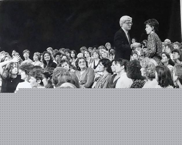 “It started okay, very cordial,” Edward Wierzbowski recalled of the filming for “A Citizens’ Summit” in 1985. “But Phil is Phil Donahue. He asked hard questions, he does controversial shows.”