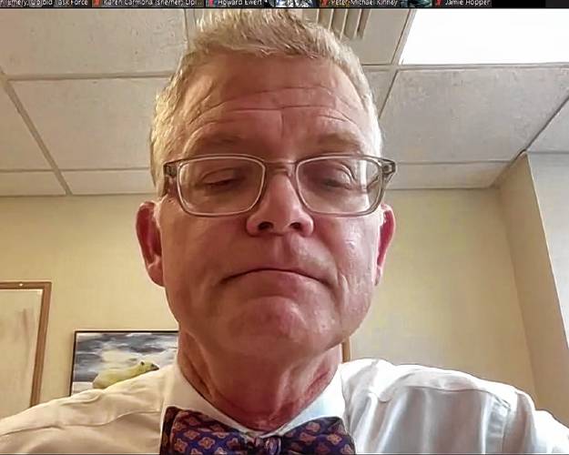 The Opioid Task Force of Franklin County and the North Quabbin Region hosted a Zoom session this week and invited Dr. Alexander Walley, a Boston University School of Medicine associate professor, to review the findings of the HEALing Communities Study that took place in 67 communities in Kentucky, Massachusetts, New York, and Ohio — four states hard hit by the opioid crisis. The Opioid Task Force of Franklin County and the North Quabbin Region hosted a Zoom session this week and invited Dr. Alexander Walley, a Boston University School of Medicine associate professor, to review the findings of the HEALing Communities Study that took place in 67 communities in Kentucky, Massachusetts, New York, and Ohio — four states hard hit by the opioid crisis.