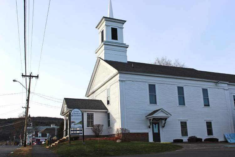 The United Church of Bernardston’s next Second Saturday Roast Beef Supper will be held Saturday, Nov. 9. The church is located at 58 Church St.